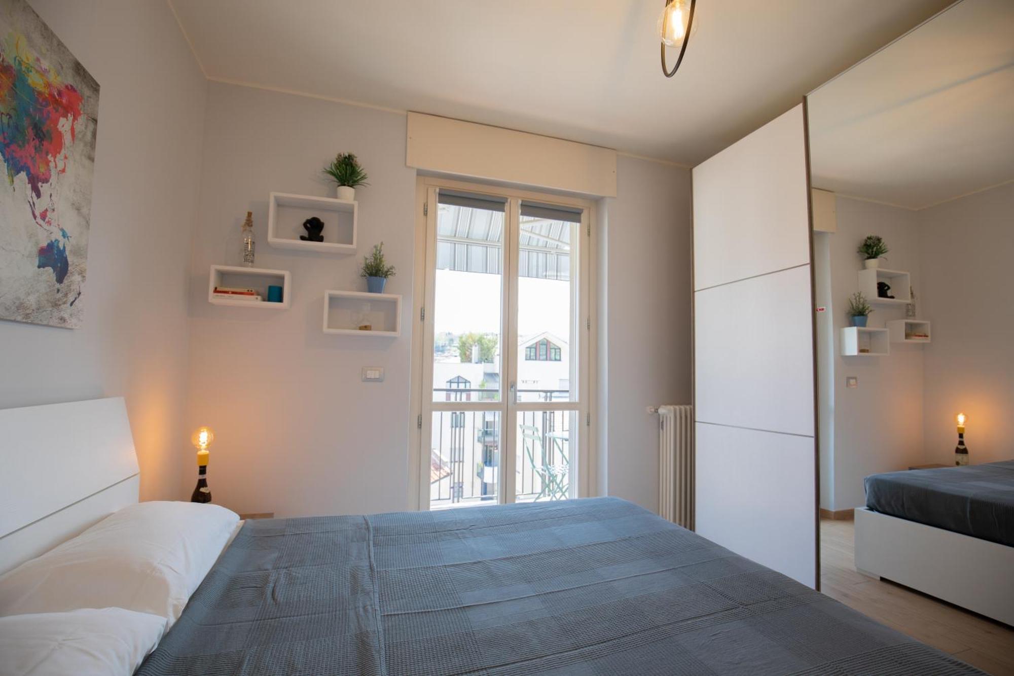Vinhome Bilocale Con Garage Privato Alba Centro エクステリア 写真