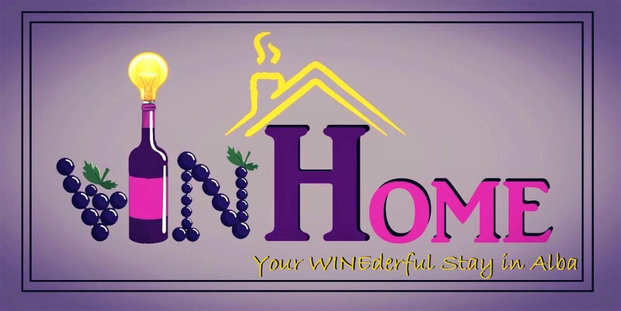 Vinhome Bilocale Con Garage Privato Alba Centro エクステリア 写真