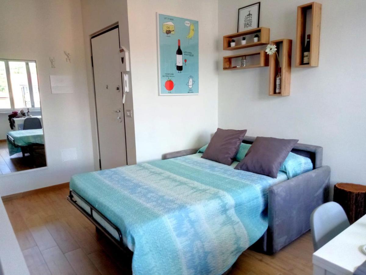 Vinhome Bilocale Con Garage Privato Alba Centro エクステリア 写真